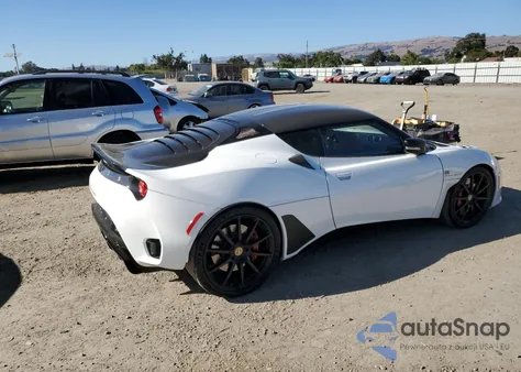 2020 Lotus Evora Gt from USA, damaged, VIN SCCLMDDN5LHA11291